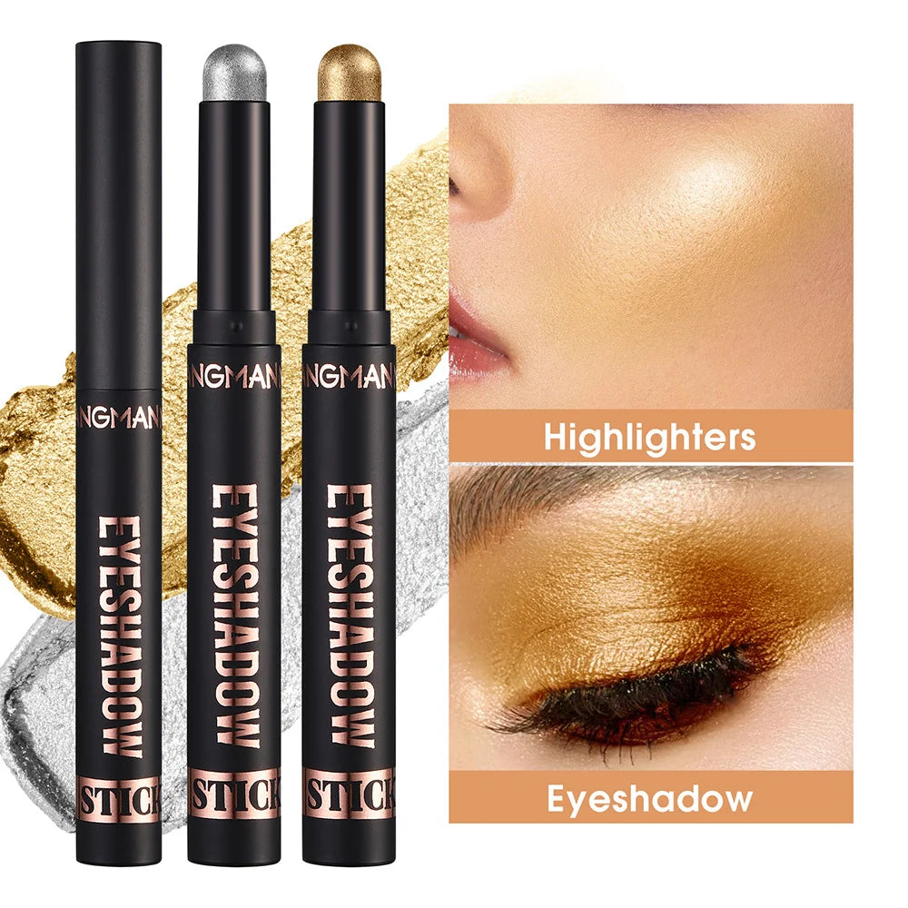 Eyeshadow stick waterproof and not easy to smudge eyeshadow discoloration Zpaxo