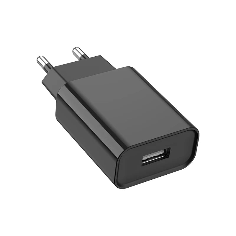 5V 2A USB Wall Charger 10W – EU/US Plug, iPhone & Android USB Wall Charger Zpaxo EU Black