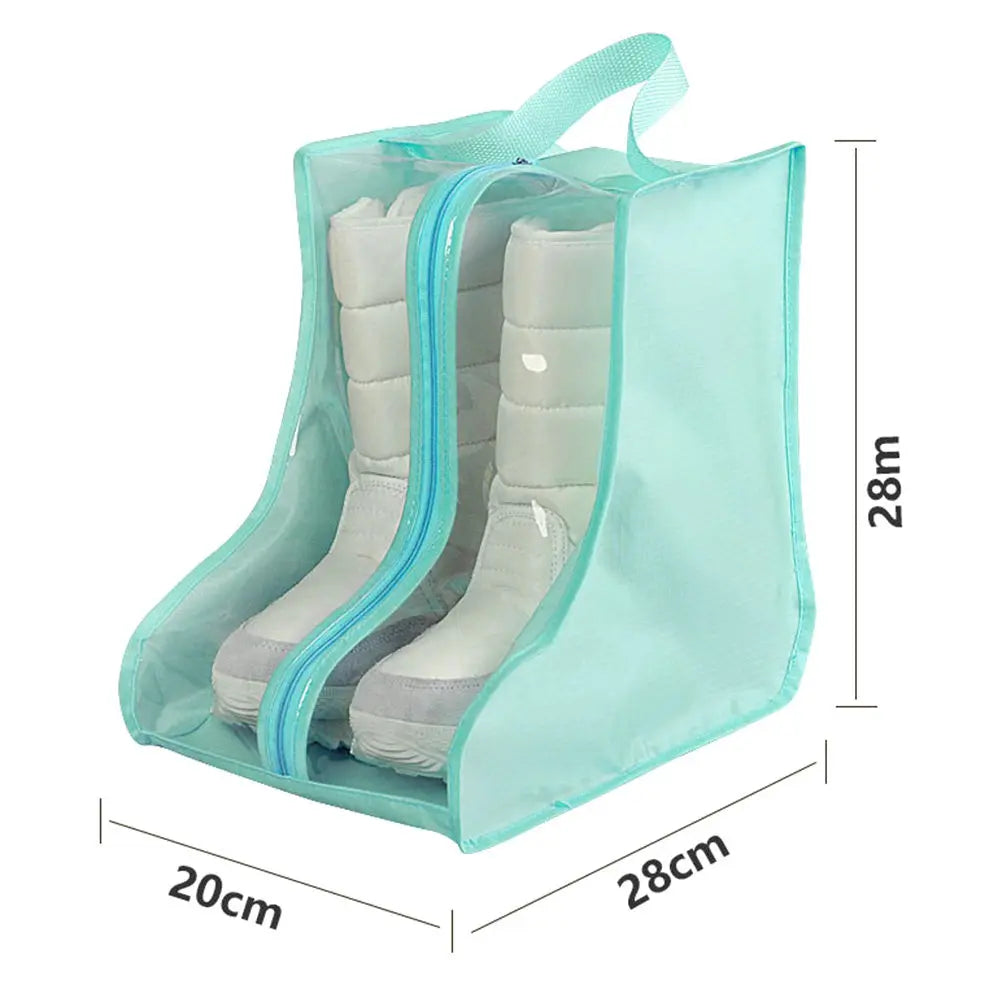 Shoes Organizer Bags Oxford Cloth Waterproof Dustproof Clear Window