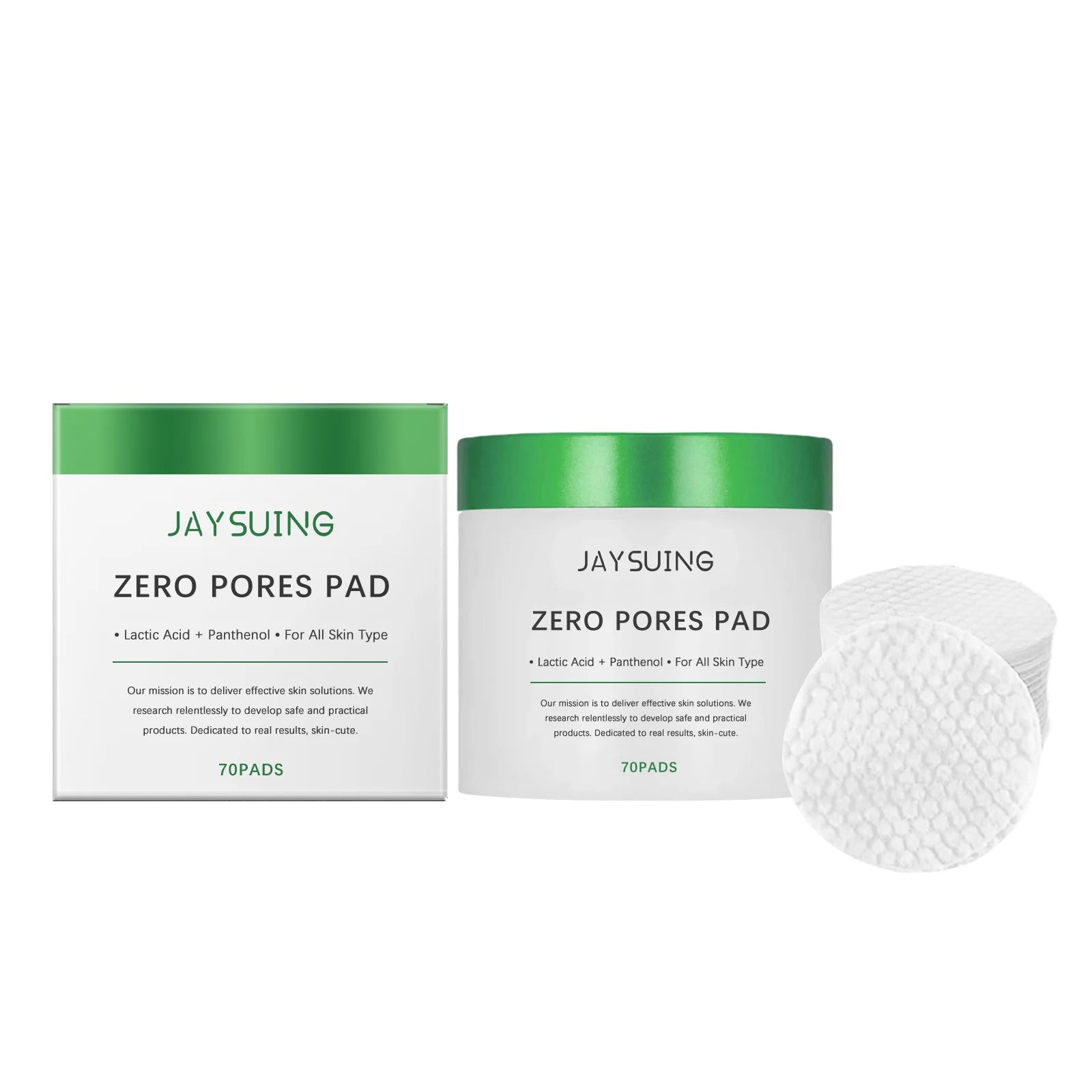 Salicylic Acid Exfoliating Facial Pads – 70ct Pore Cleansing Facial Exfoliating Pads Zpaxo 70Pads