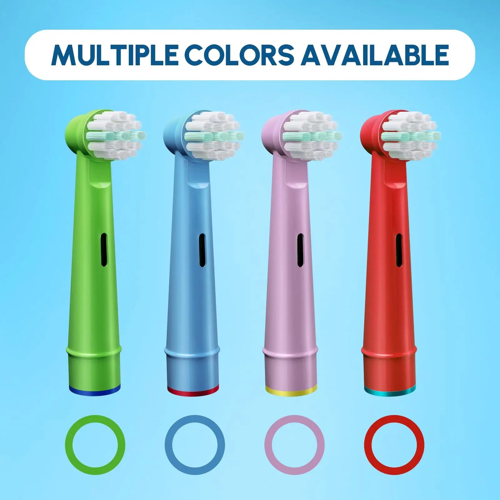 4 16 20 Electric Toothbrush Head Oral B Sensitive Replacement Kid Zpaxo