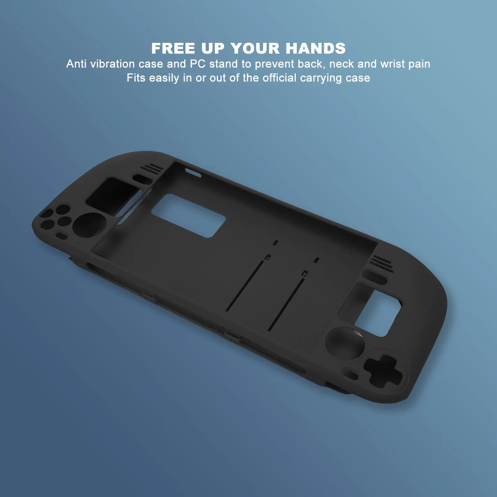 Kickstand Case Steam Deck Hands Full Protective Game Console Accessory
