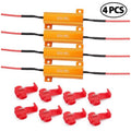 Load Resistors LED Light 50W 6RJ Wirewound Resistor Aluminum Shell