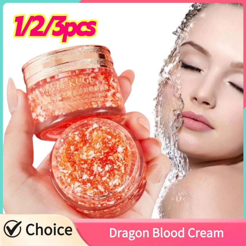 1/2/3pcs Dragon Blood Retinol Cream Nourishing Moisturizing Facial Cream Improve Dry And Rough Skin Face Skin Care Cream Zpaxo