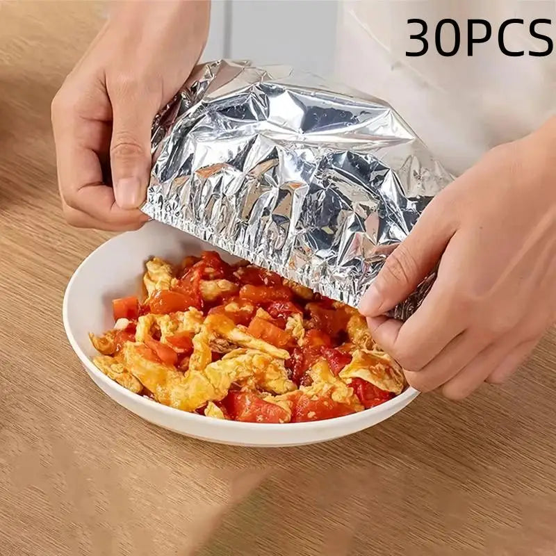 5 10 20 30 40 Aluminum Foil Food Preservation Covers Heat Retention