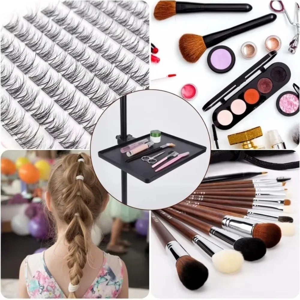 Adjustable Eyelash Tray Holder Plastic Clip-on Makeup Organizer Zpaxo