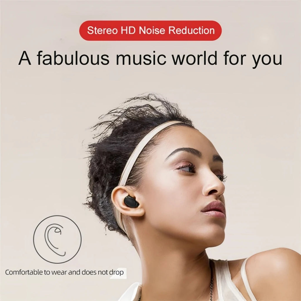 E7S TWS True Wireless Earphones Digital Display Screen Bluetooth 5 4