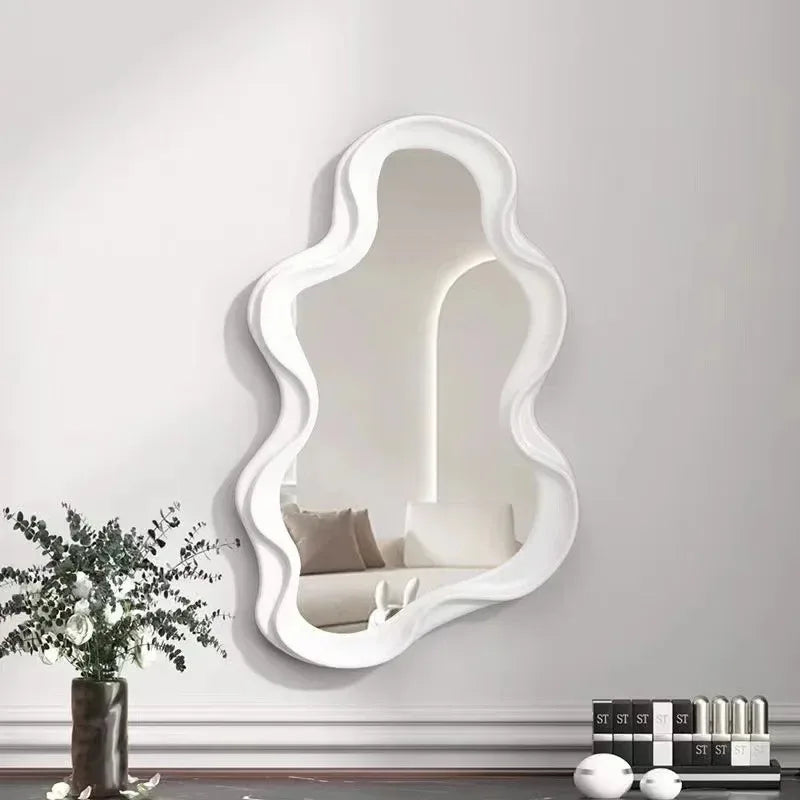 Irregular-shaped Tabletop Vanity Mirror Cloud-shaped Makeup