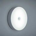USB Rechargeable LED Night Light with Switch, Motion Sensor Magnetic Wireless Lamp, Warm White No Flicker for Closet Bed Cabinet Zpaxo White with Switch