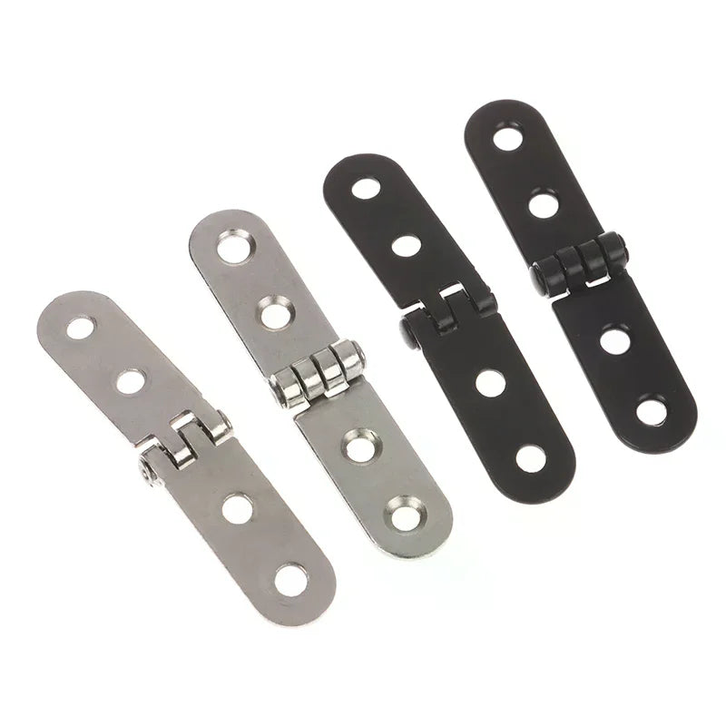 2pcs 180 Degree Foldable Hinge Flap Screw-On Hinges For Sewing Machine Cabinet Door Hinge Furniture Hardware Accessories Zpaxo