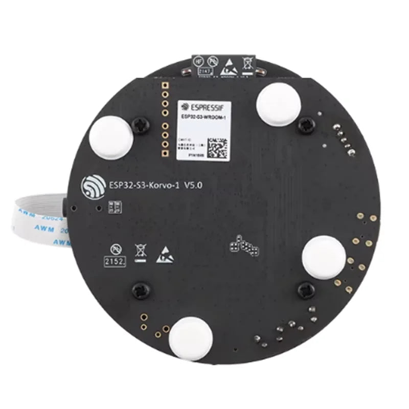 The artificial intelligence development board is equipped with ESP32-S3 chip for speech recognition. Original ESP32-S3-Korvo-1 Zpaxo