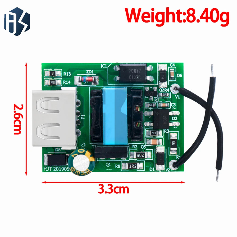 GREAT IT USB DC Step Down Module Isolated Power Supply Buck Converter Zpaxo
