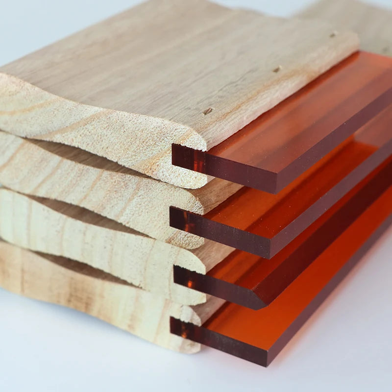 Screen Printing Squeegee – Wooden Handle & Silicone Blade
