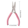 Round Concave Pliers Wire Looping Precision Jewelry DIY Making Zpaxo Pink