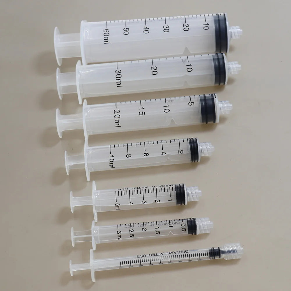 Luer Lock Syringe for Ink Injection And Industrial Dispensing - Available in Sizes 1ml 3ml 5ml 10ml 20ml 30ml 60ml Zpaxo 60ml(2pcs)