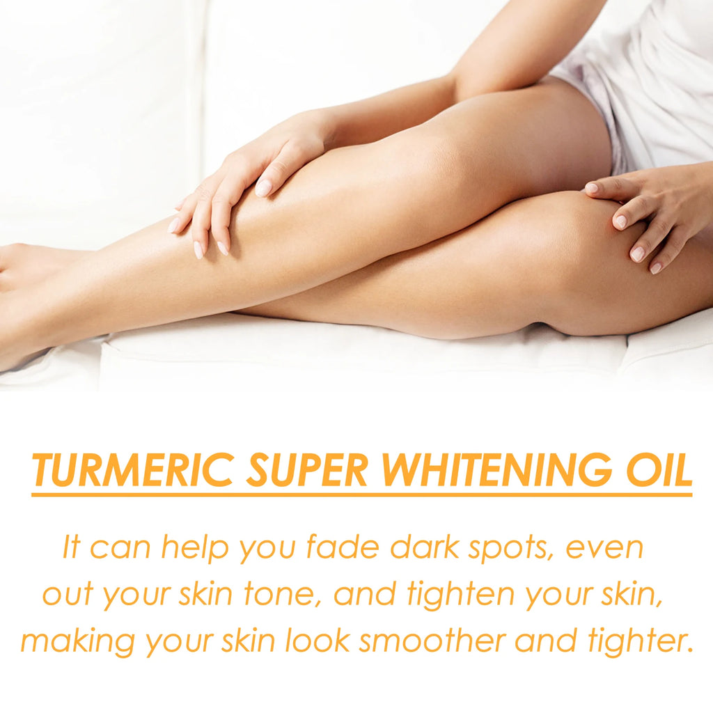 Turmeric Glow Facial and Body Oil Brightening Moisturizing For Dry Skin Mitigation Dark Spots Hydrating Nourish Smooth 100ml Zpaxo