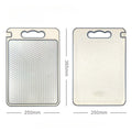 Double-Sided Stainless Steel Cutting Board – Anti-Scratch Cutting Board Zpaxo 1pcs