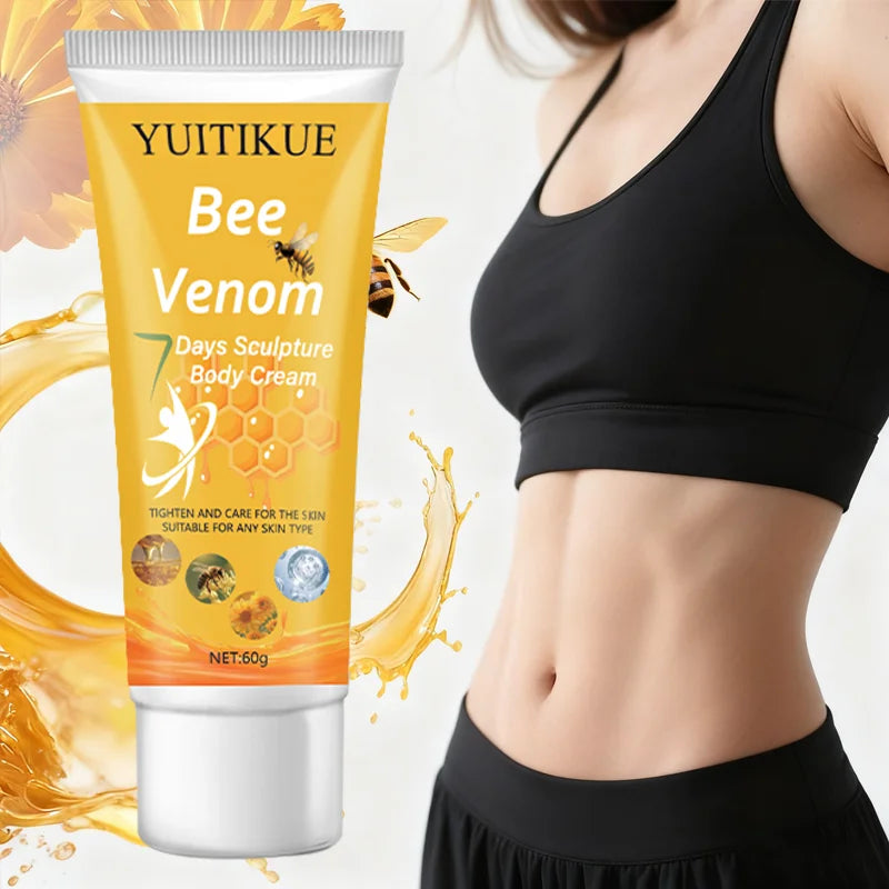 YUITIKUE Bee Venom Body Cream 60g – Tighten & Moisturize Body Firming Cream Zpaxo