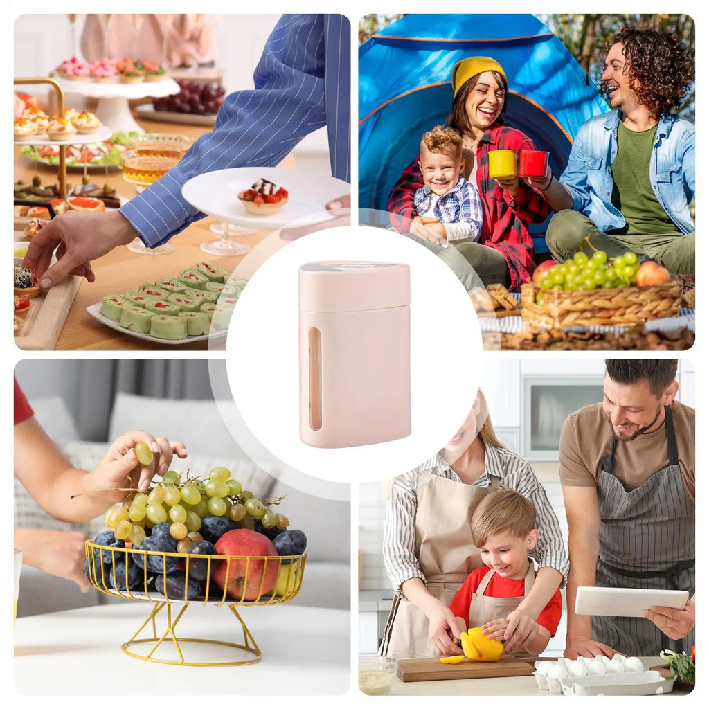 Automatic Toothpick Dispenser Popup Portable Holder Container Kitchen