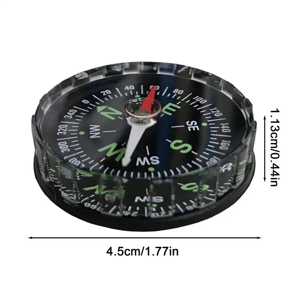 Orienteering Compass Multifunctional Exploration Gears Boating Navigation Compasses for Women Boys Girls Youth Teens Survival Zpaxo Black