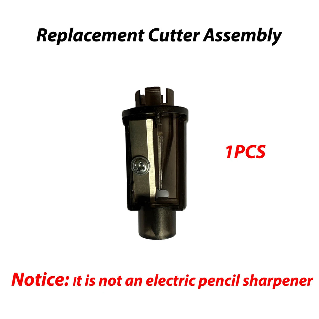 Automatic Pencil Sharpener Electric Auto Pencil Sharpener Helical Steel Blade Sharpener For Kids Adults Artists Colored Pencils Zpaxo Replacement Cutter