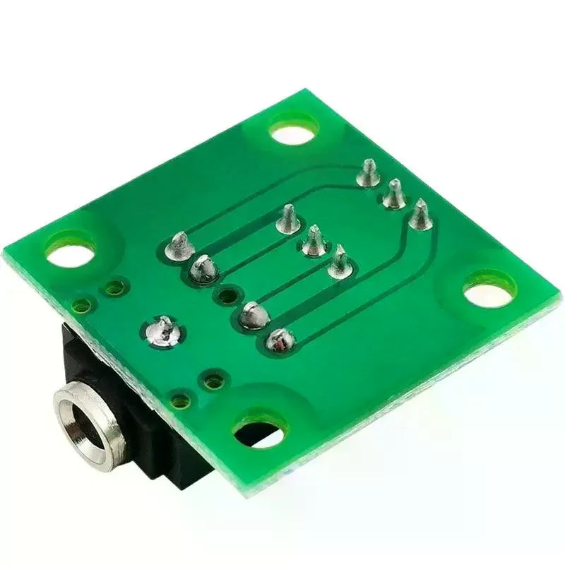 1PCS 3.5MM Headphone Audio Signal Transfer XH2.54 3P Terminal Lead Amplifier Chassis DIY Wiring Board Zpaxo