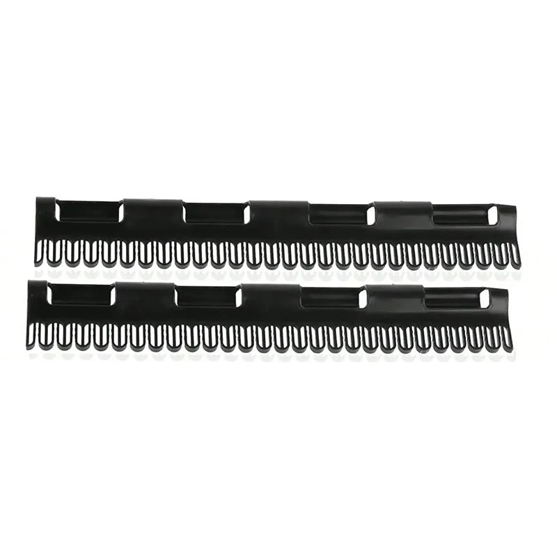 2 PCS Hanging Rod Sock Rack, Clothes Hanger Suitable For Drying Socks, Towels, Underwear And Other Small Clothing Items Zpaxo Black