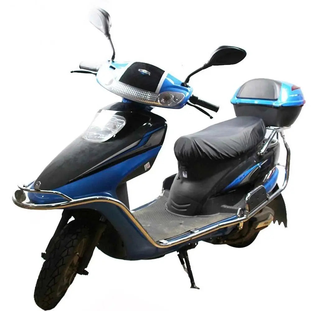 Black Motorcycle Accessories Rain Seat Cover Saddle Cushion Zpaxo