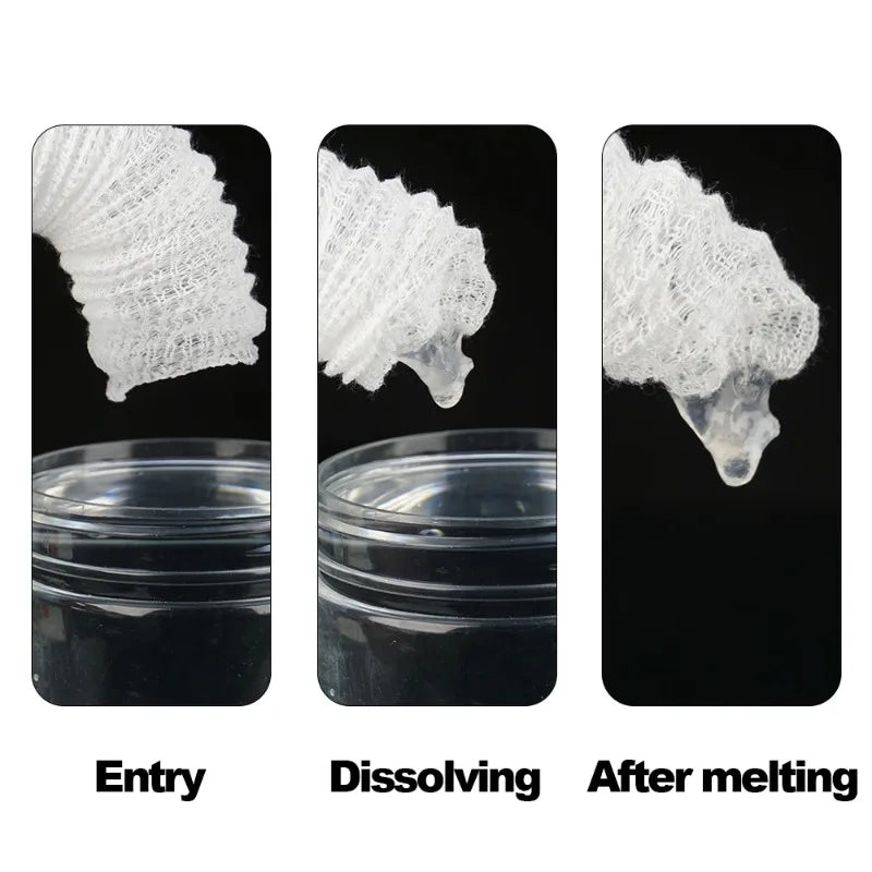 Hirisi 1Pcs Carp Fishing PVA Mesh In Tube for Fishing Bait 25/37/44mm Size Quick Dissolving Carp Fishing Feeder Accessories Zpaxo