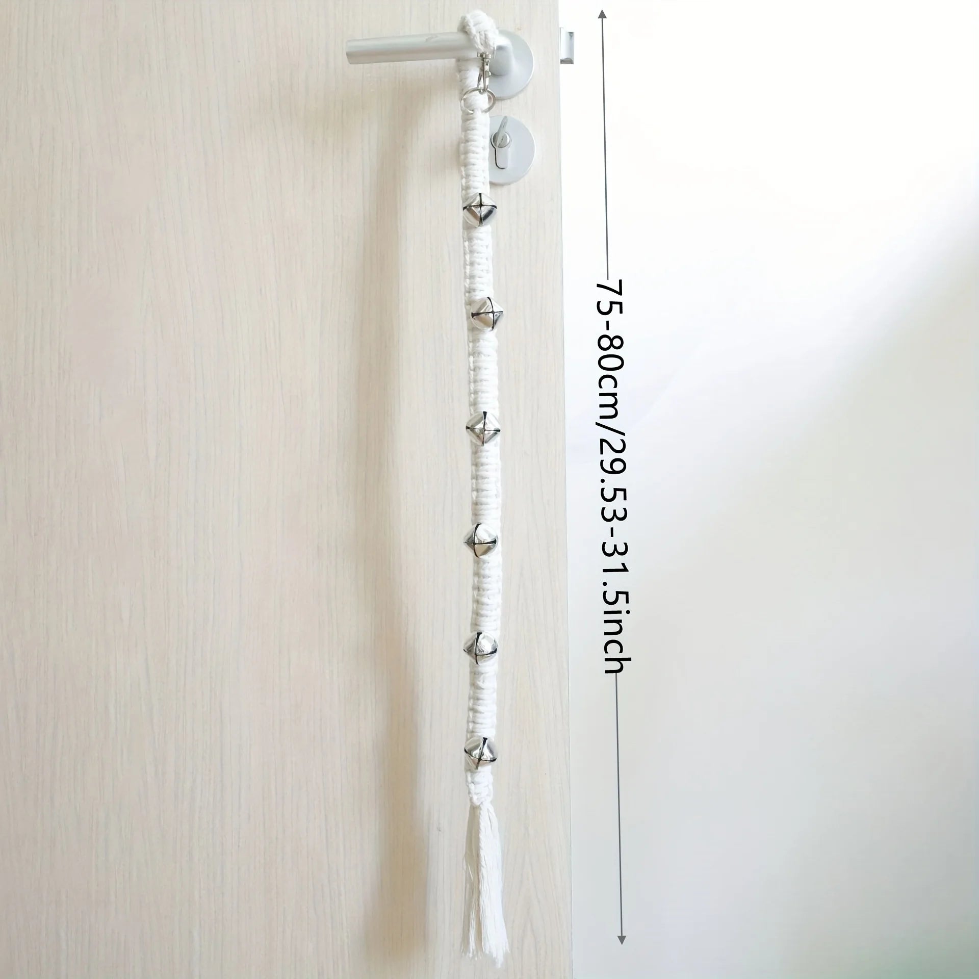 Dog Doorbell Hanging Training Bell Hand-woven Cotton Rope Out Alarm
