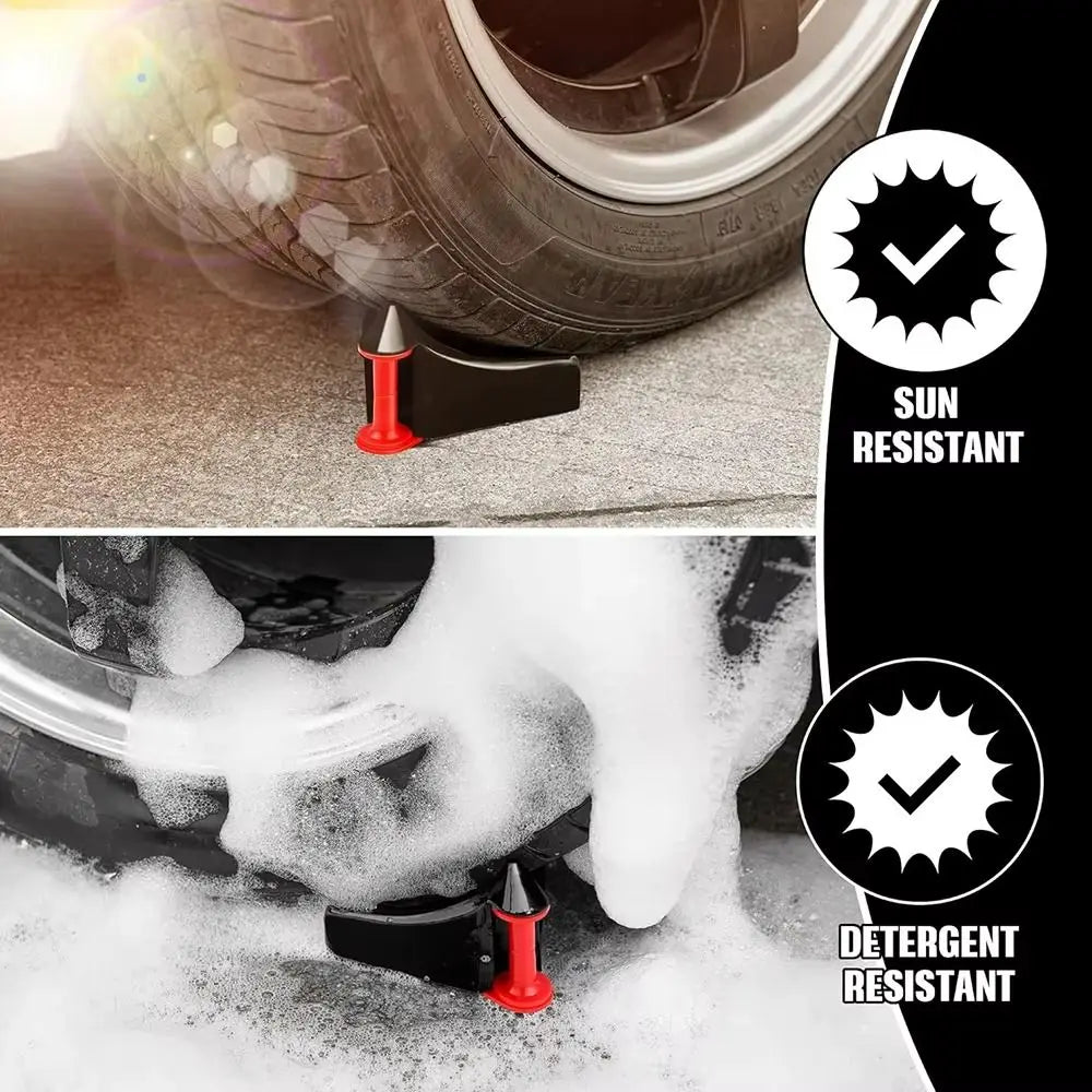 Portable Design Tire Hose Guide Anti Crush Heavy Duty Car Wedge Pinch Zpaxo