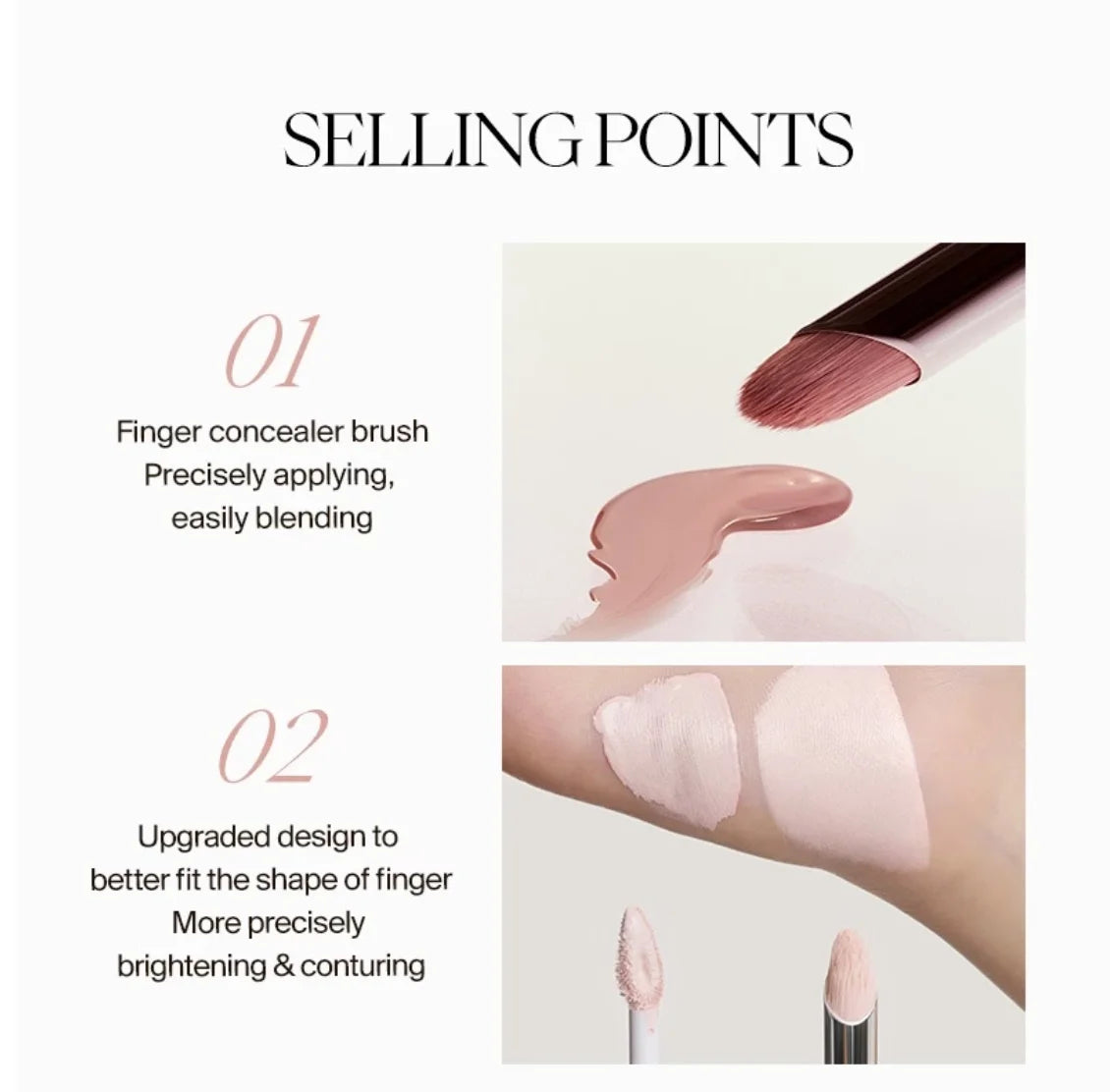 JOOCYEE CONCEALER COUNTOUR Multi-purpose Lipmatte Blusher Cream Zpaxo