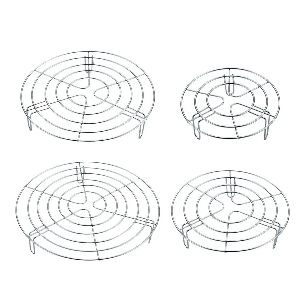 Stainless Steel Steaming Rack Pot Stand Cooling Trivet Pressure