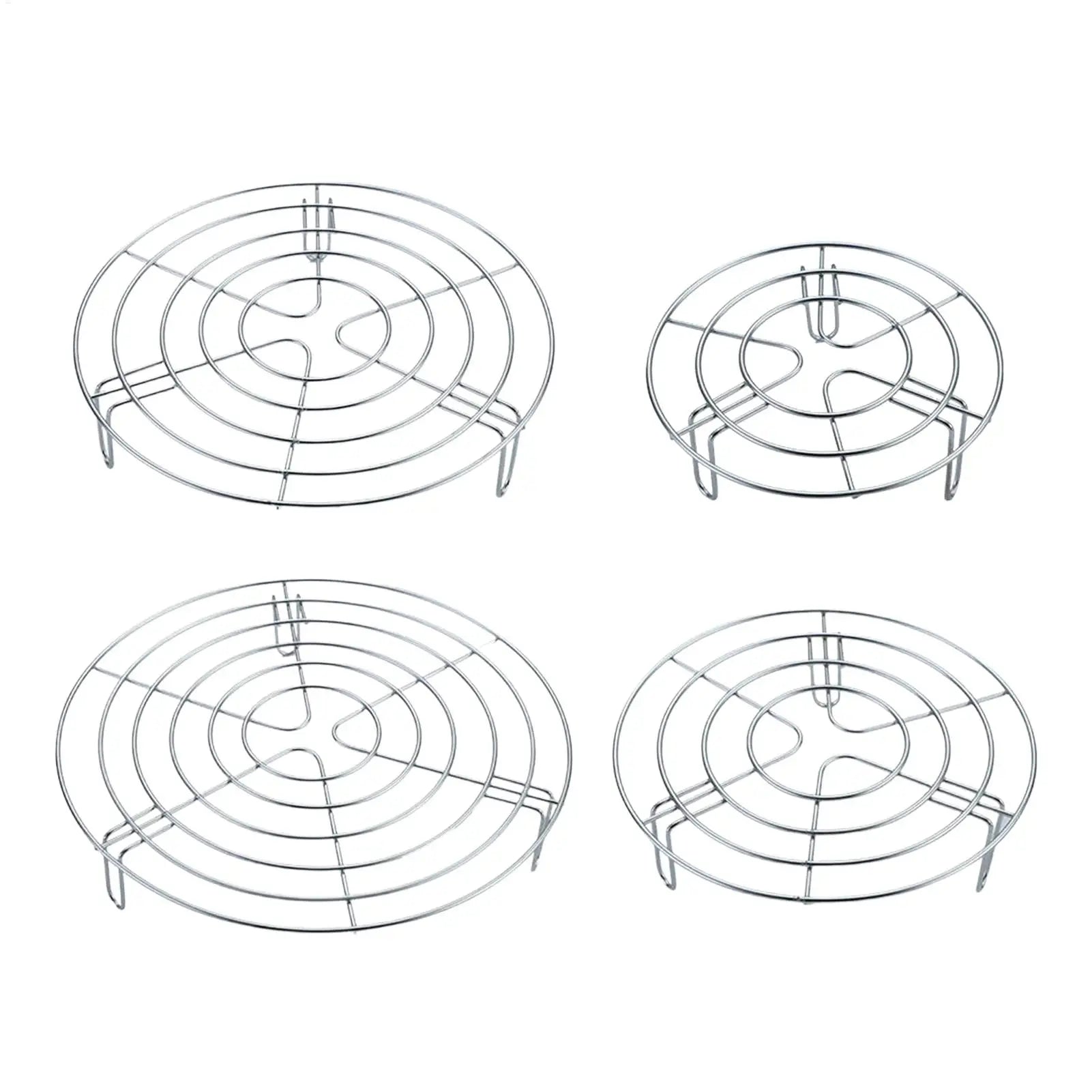 Stainless Steel Steaming Rack Pot Stand Cooling Trivet Pressure