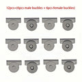 Seamless Magnetic Button Magnet Buckle Hidden Snap Shoulder Bag