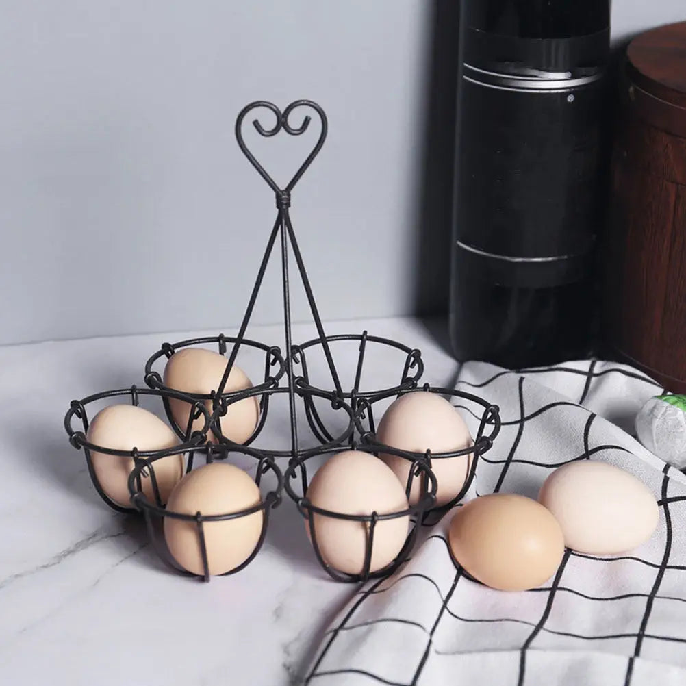 Egg Holder Display Tray Storage Rack Stand