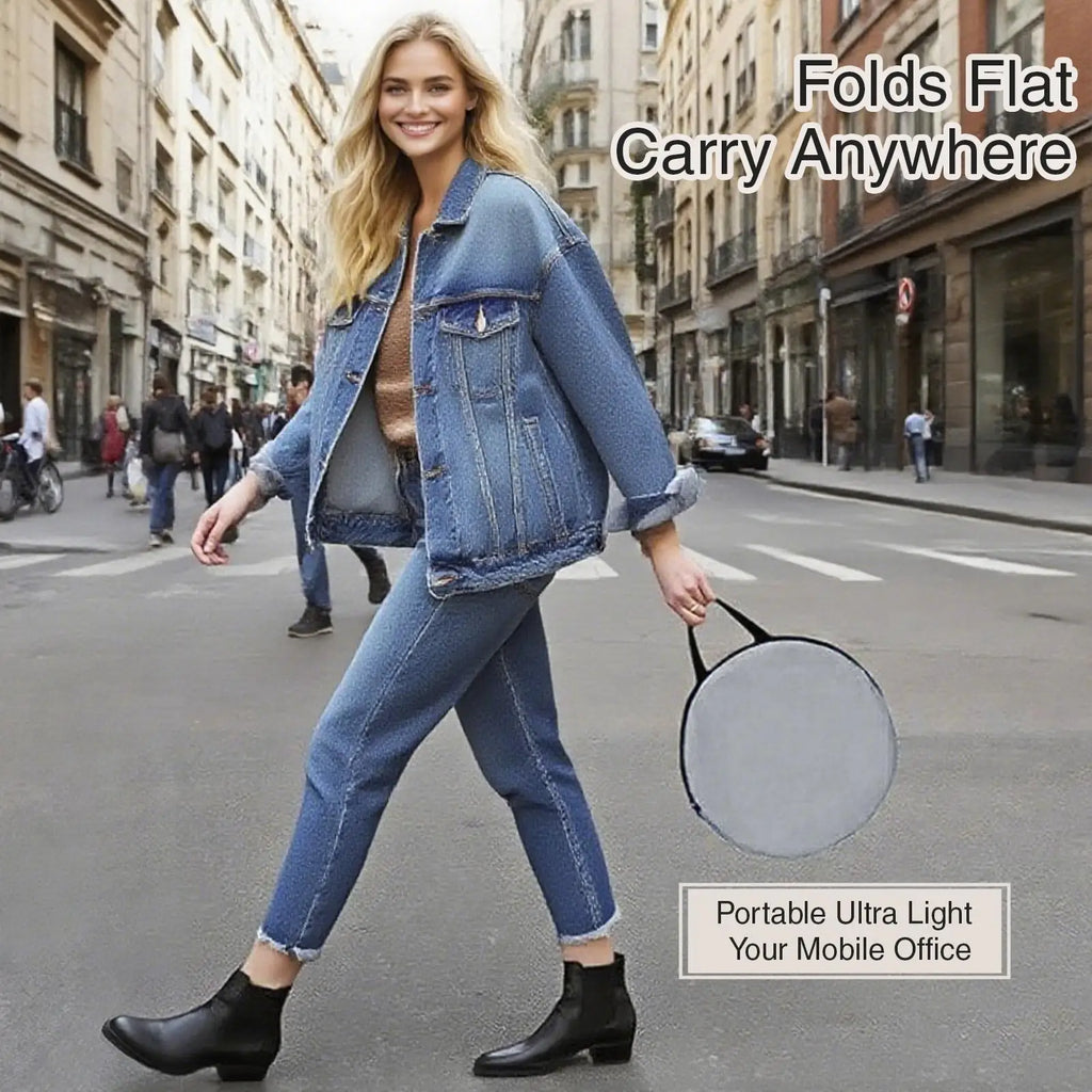 Laptop Shade Working Outside Waterproof Foldable Portable Heat UV