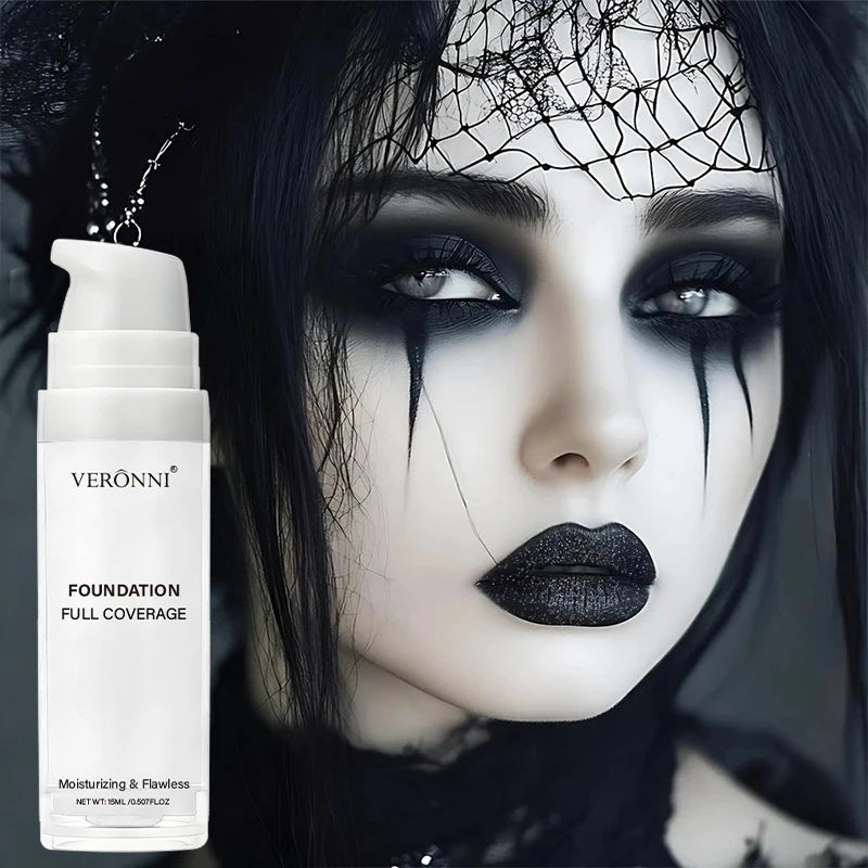 White Liquid Foundation Long-lasting Concealer Mixable Pure Adjuster Zpaxo
