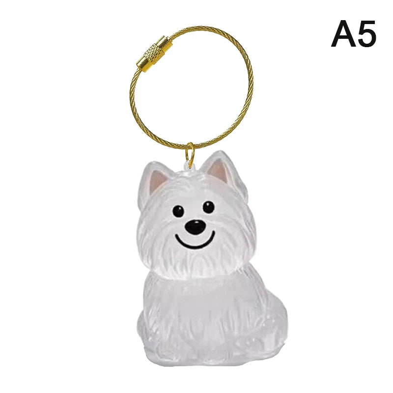 1Pcs Clear Puppy Hair Memorial Keepsake Capsule Pet's Dog Fur Container DIY Pendant Keychain Decor Pet Lovers Home Display Gifts Zpaxo A5
