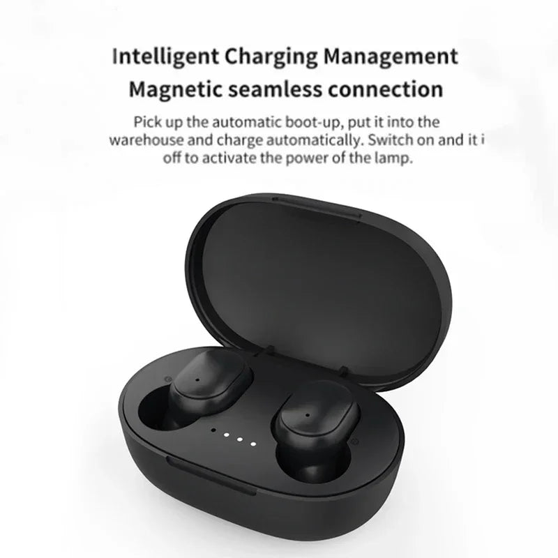 A6S TWS Headphones Wireless Bluetooth Sports Stereo Suitable Android
