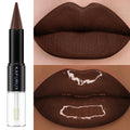 Waterproof 1 Double Head Lipstick Lip Coat Long Lasting 24HR Makeup