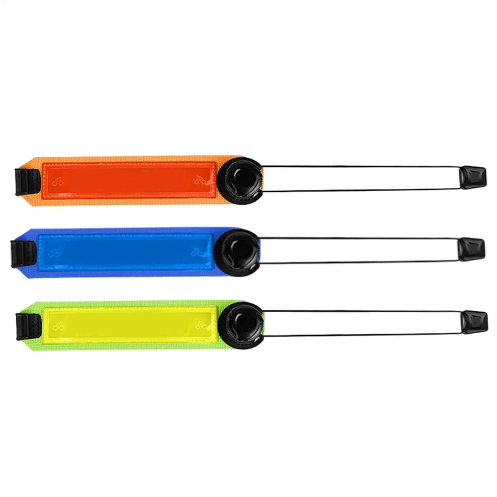 Reflective Cycling Ankle Straps – Adjustable Bike Pant Leg Bands Cycling Ankle Strap Zpaxo