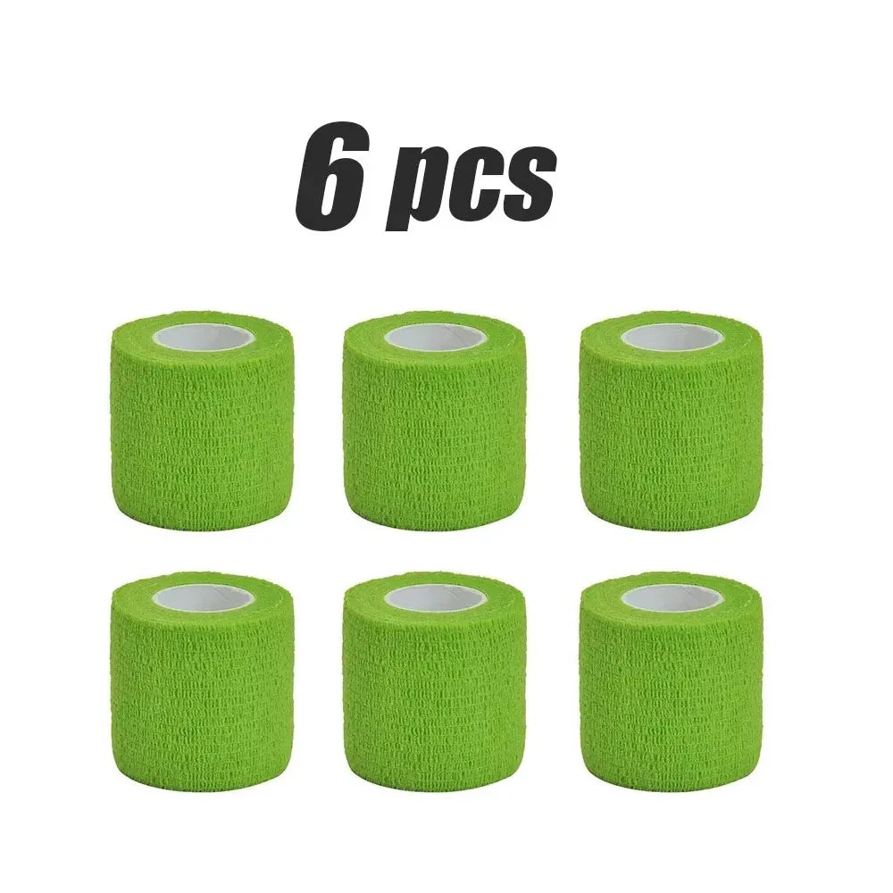 6-Pack Self-Adhesive Elastic Bandage Wrap – Sport Cohesive Tape