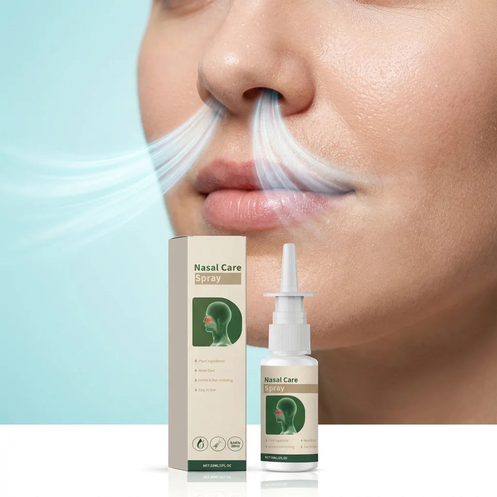 Plant-Based Nasal Cleaning Spray 30ml – Congestion Relief Nasal Care Spray Zpaxo