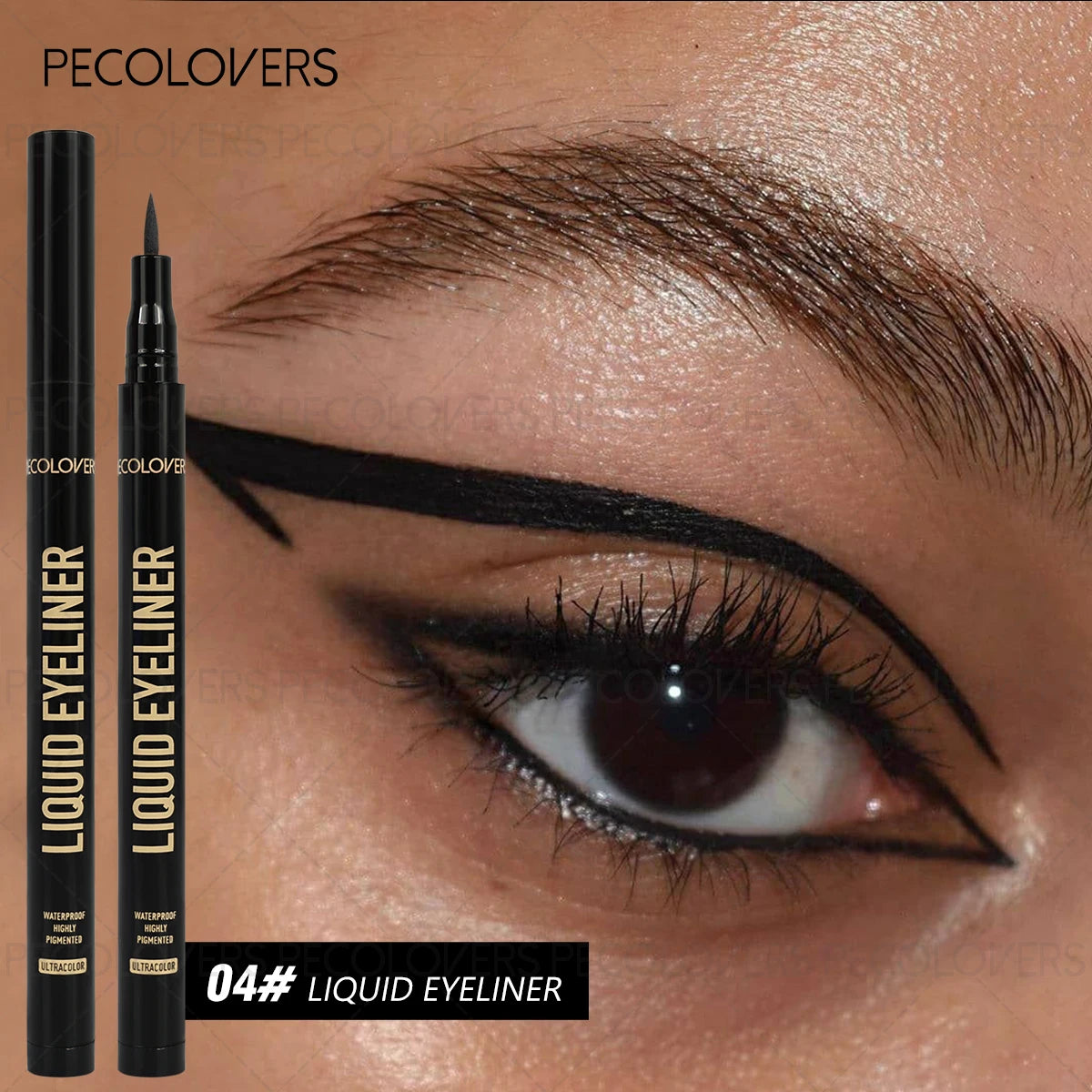 1PC Waterproof Liquid Eyeliner - No-Smudge, Long-Lasting Smooth Application, Rich In Colors, Creating A Charming Daily Makeup Zpaxo 04