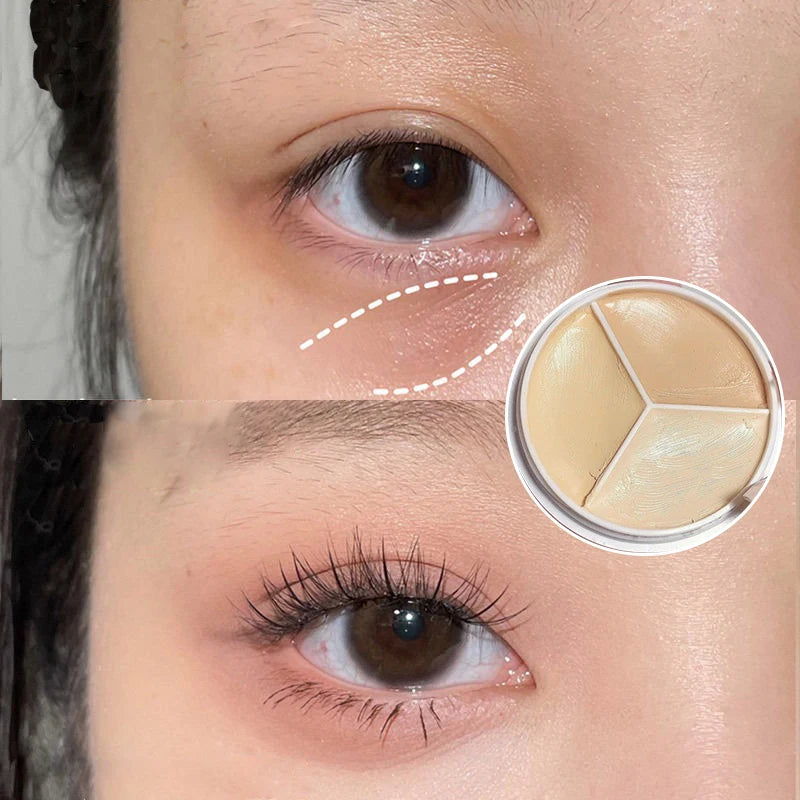 Professionally Concealer Palette Covers Dark Circles Oil Control Moisturizing Waterproof Concealer Foundation Cream Face Makeup Zpaxo