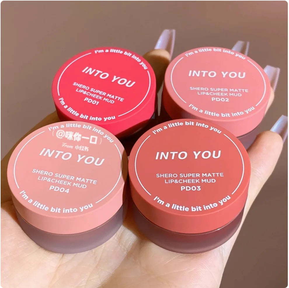 Into You Shero Matte Lip Check Mud Canned Velvet Long Lasting Glaze Zpaxo