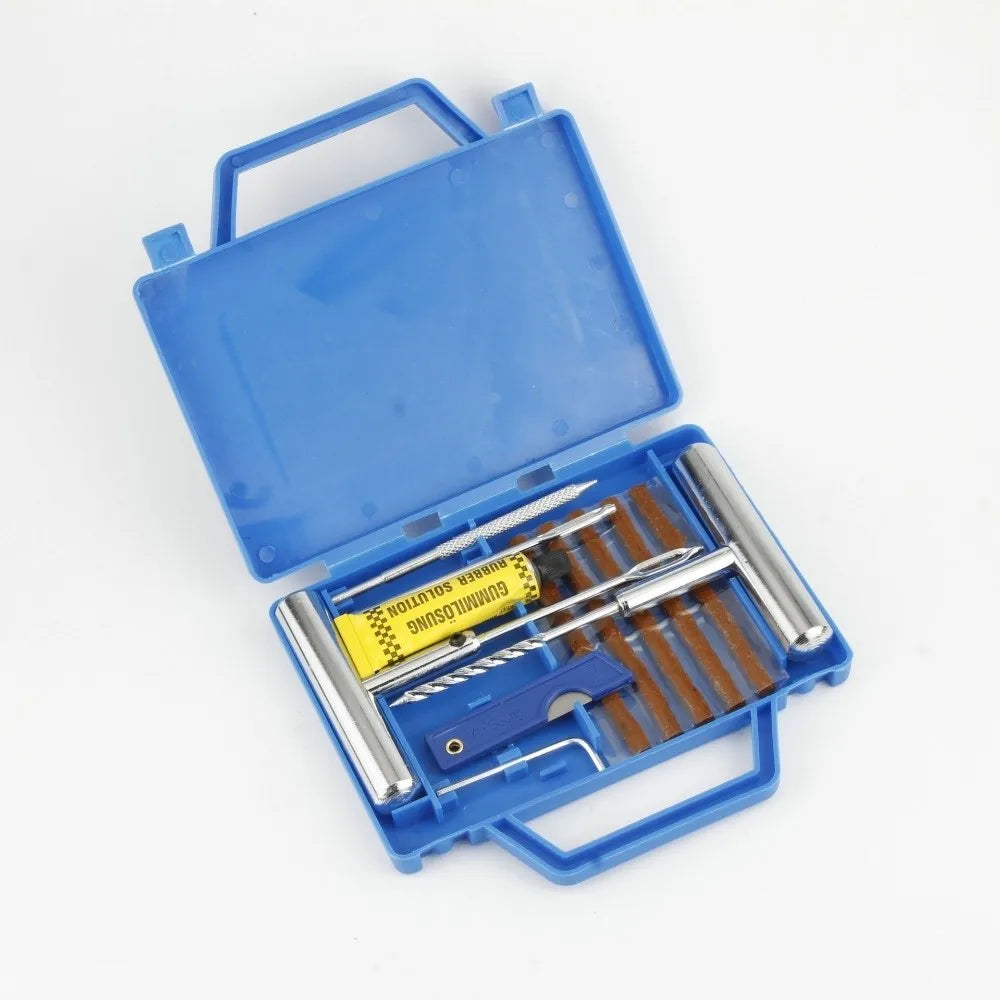 Heavy Duty Tire Repair Tool Tools Puncture Portable Emergency Tubeless Zpaxo Blue