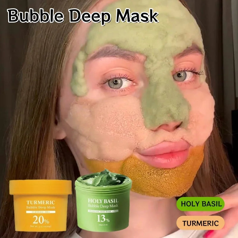 Holy Basil Deep Pore Clay Mask – Cleanse & Minimize Pores Clay Face Mask Zpaxo