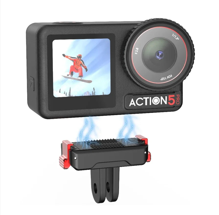 DJI Osmo Action 5 Pro/4/3 Magnetic Quick Release Mount Adapter Camera Mount Adapter Zpaxo